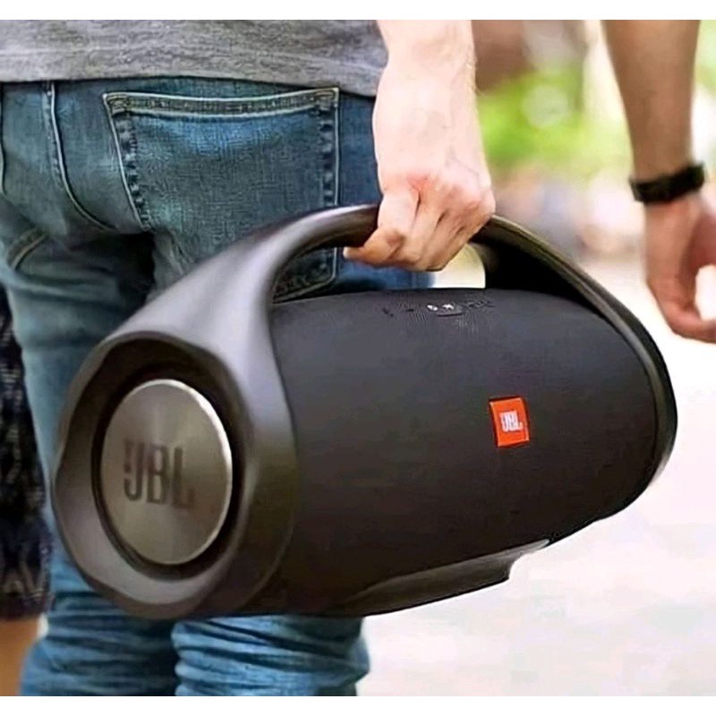 Caixa de Som Boombox Gigante 35cm com Alça