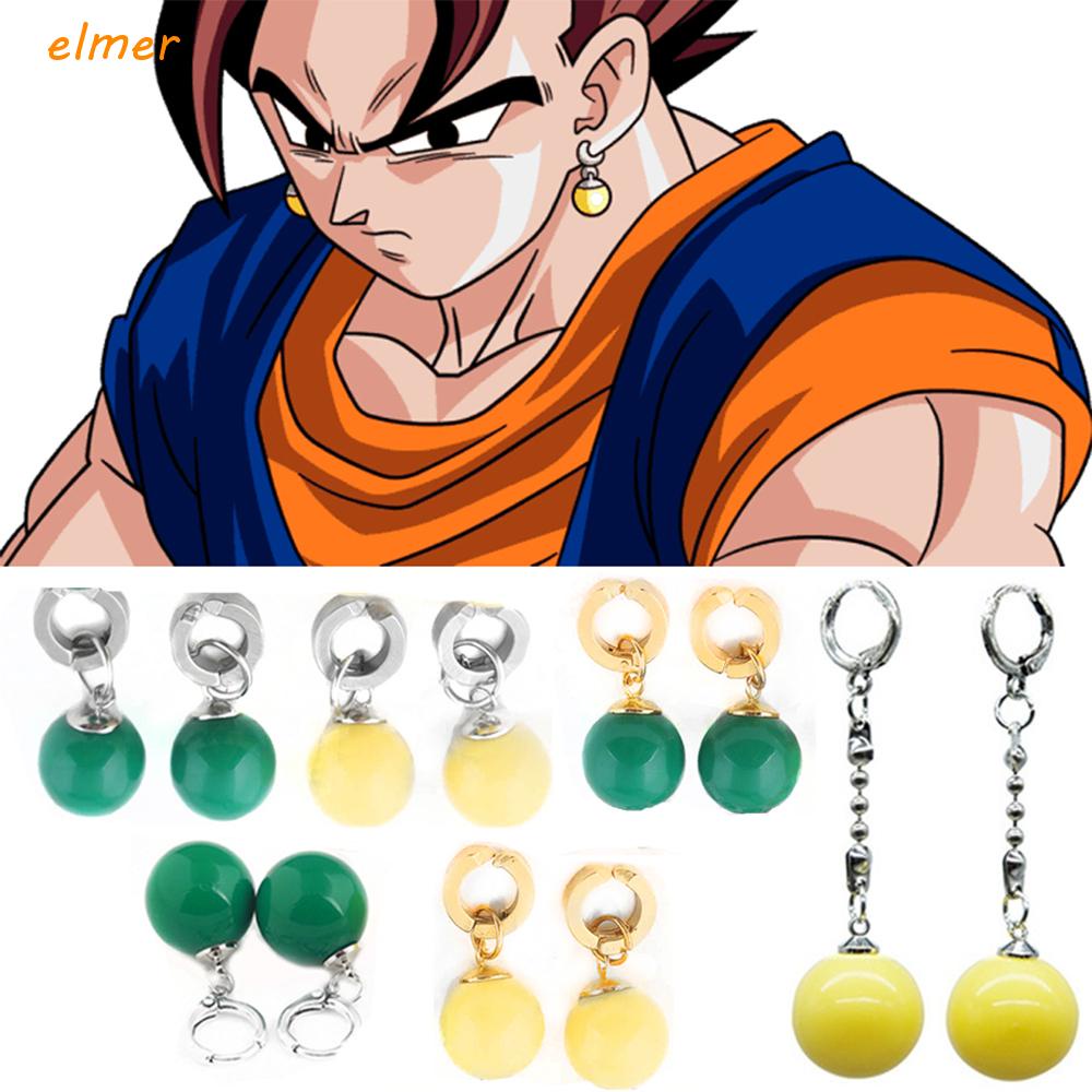 Super Dragon Ball Z Cosplay DBZ Vegetto Potara Earring Earrings
