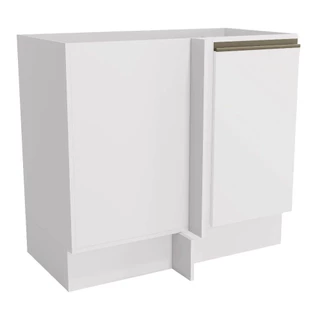 Balcão de Canto com Tampo Maxxi 1 Porta Kappesberg G748-BR CB333 90x98x59cm
