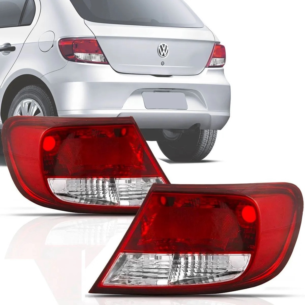 Lanterna Traseira Gol G5 2009 2010 2011 2012 Bicolor | Shopee Brasil