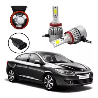 Kit Lâmpadas Led Farol Milha Fluence 2011 2012 2013 2014