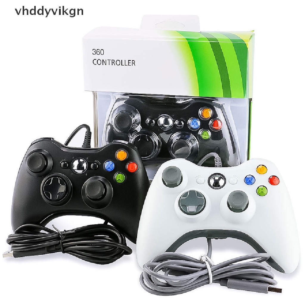 Controlador De Jogos Com Fio VHDD Gamepad Joy Pad Para Xbox 360 & PC 7 8 10 BR