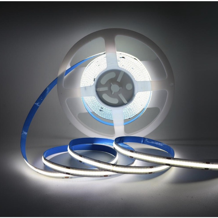 Fita LED COB 7020 18W/ Metro 480 LED IP20 12V 5 Metros Branco Frio 6500K