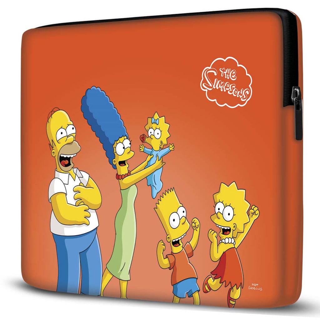 Capa para Notebook Simpsons Laranja | Shopee Brasil