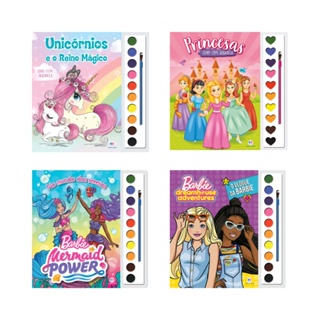 KIT Aquarela Princesas