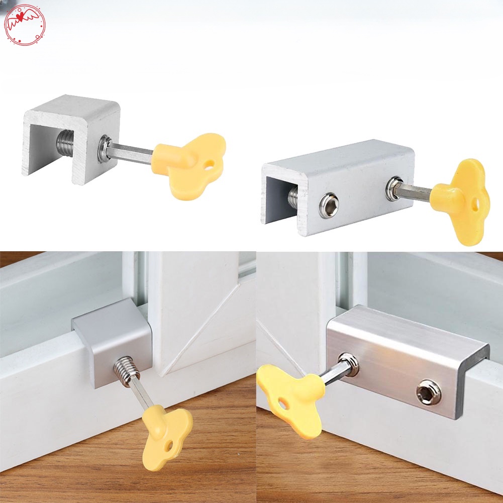 Trava Deslizante Ajustável De Segurança Para Porta/Janela DGE