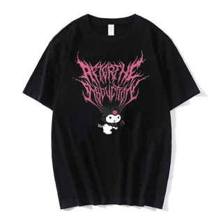 Camiseta Basica Camisa Kuromi Vila Onegay My Melody Diabinho Anime Unissex Liquidação