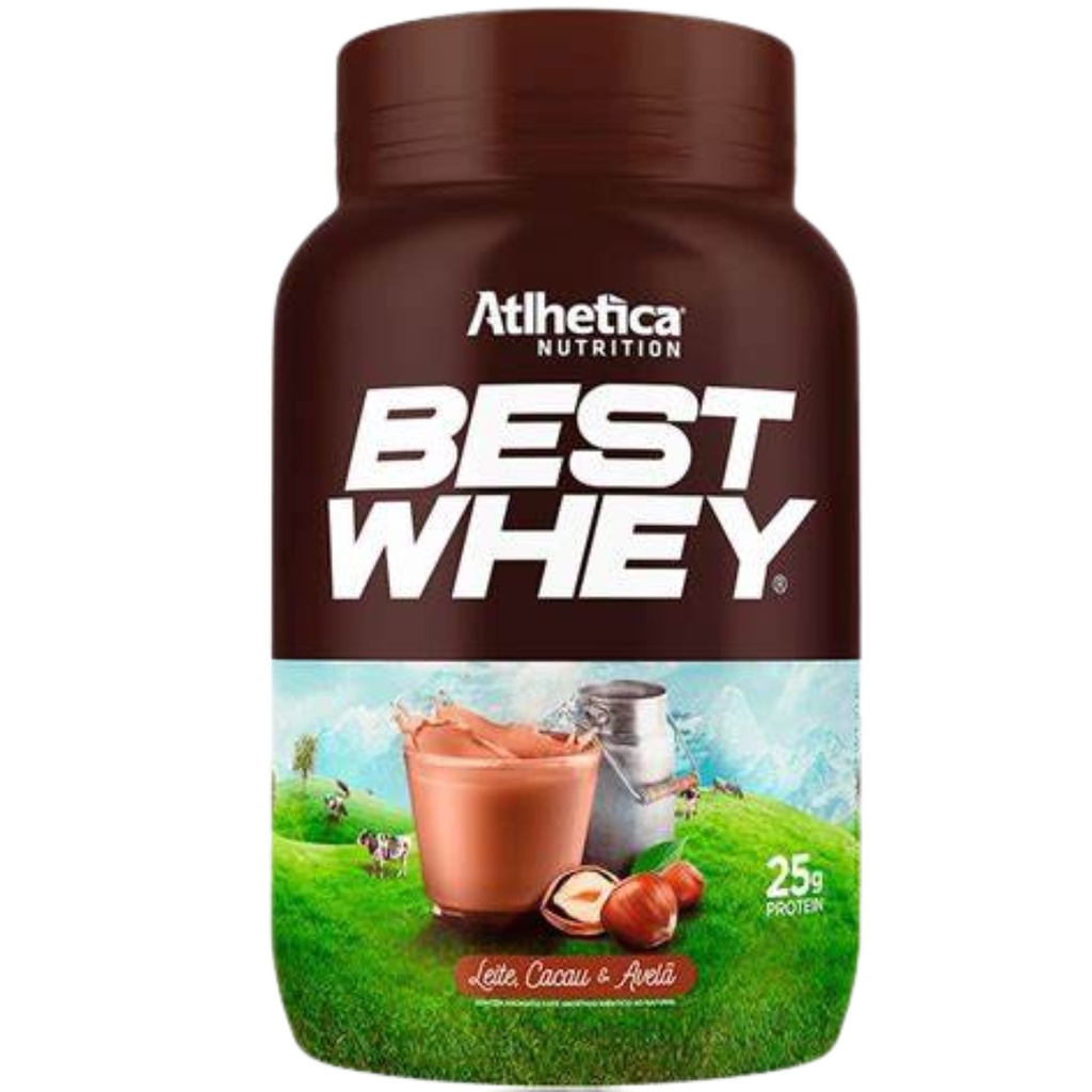 Best Whey Atlhetica Nutrition Leite, Cacau & Avelã – 900g