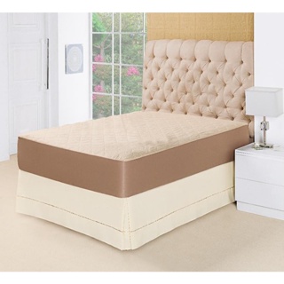 Protetor Capa De Colchao Impermeavel Cama Solteiro Palha elastico