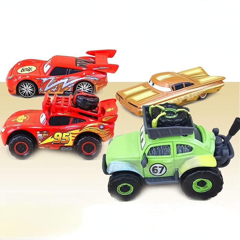 Pixar Cars 3 2 Brinquedos De Metal Diecast Car Toys McQueen VS . Jackson Para Veículos Storm