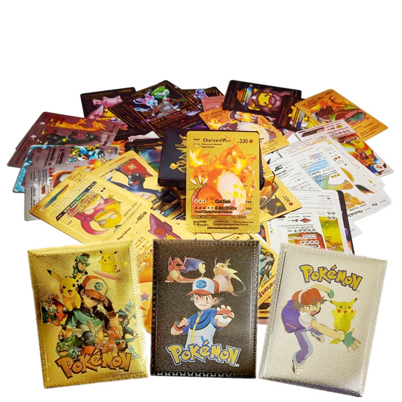 10Pcs Cards/Bag English Pokemon Anime V GX EX Trainer Coleções De Brinquedos Booster De Batalha De Energia