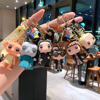 Chaveiro De Desenho Animado Bonito Harry Potter Hermione Ron Malfoy Stitch Para Presentes De Bolsas