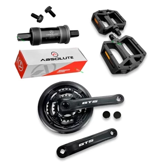 Pedivela Bicicleta 42d GTS+ Movimento Central e Pedal