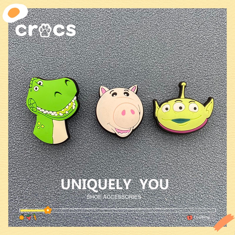 Croc jibbitz Flor De Sapato Genuína Toy Story Decoração Acessórios De Fivela Charme