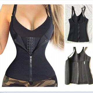 Corpete Corset Corselet Dominação Modela Cintura Valoriza Busto Vinil Cores  M95 no Shoptime