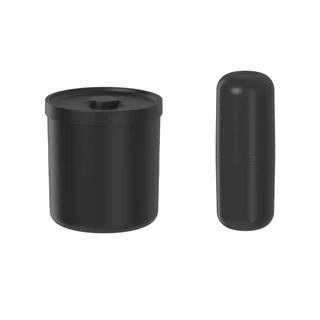 Kit Lixeira Bold 6L Preto + Porta Escova - Ou em Oferta na Shopee