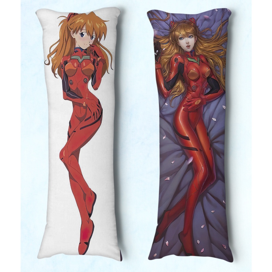 Fronha Dakimakura Evangelion Asuka Vários Tamanhos