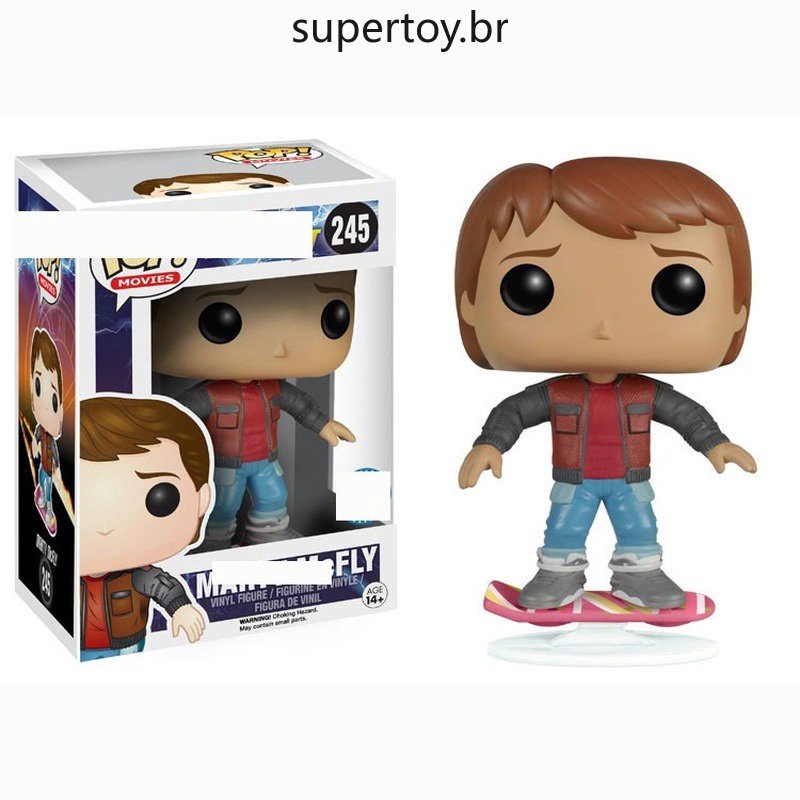 Funko Pop 245 49 Back to The Future Marty McFly On Funko Pop 245 49 Back to The Future Marty McFly On