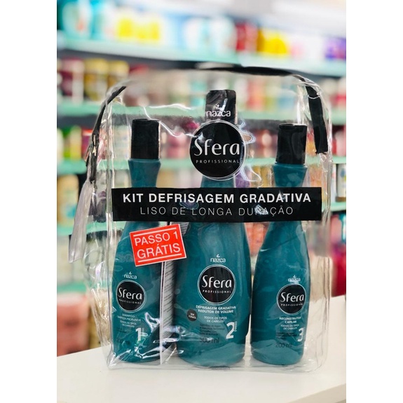 Kit Defrisagem Gradativa Sfera | Shopee Brasil