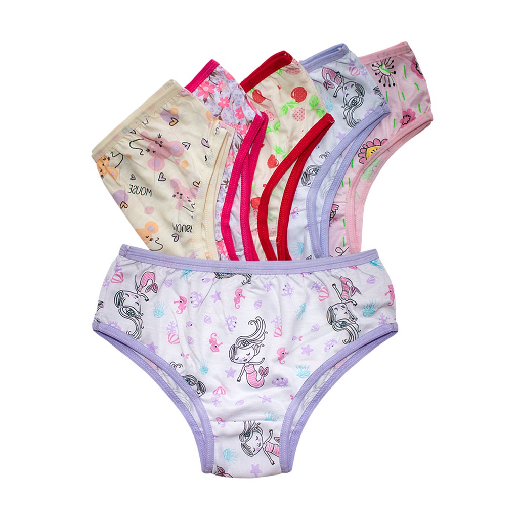 Kit 15 Calcinha Infantil Roupa Íntima Confortável Revenda | Shopee Brasil