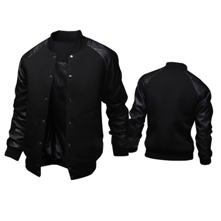 Jaqueta bomber masculina de bolso grande 7Y5T para o inverno