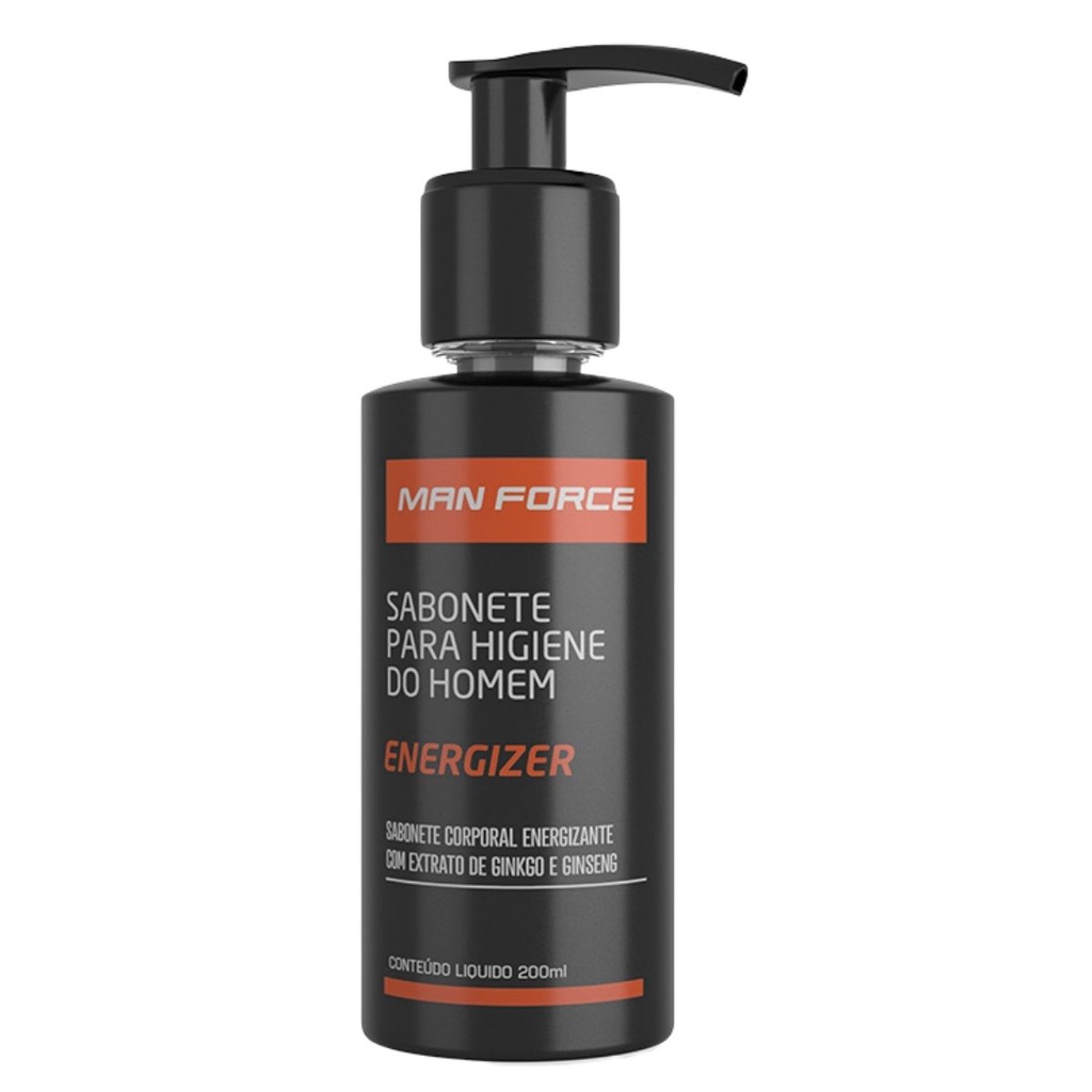 Sabonete Corporal e Intimo Masculino Man Force Energizer | Shopee Brasil