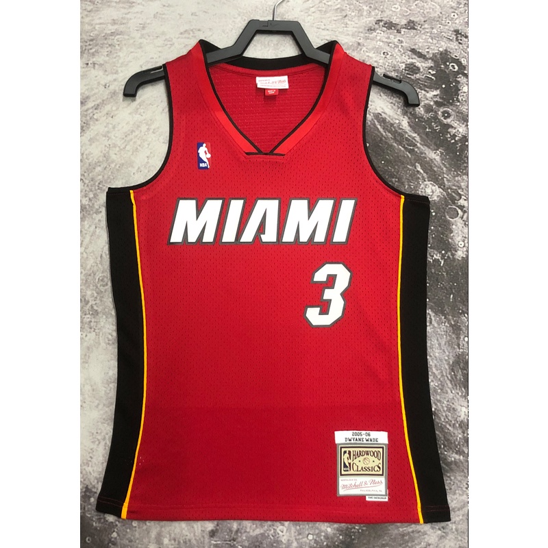 Hot pressed 2023 nba camisa basquete masculino Miami Heat Dwyane Wade 3 Jersey Vermelho Regata Vintage