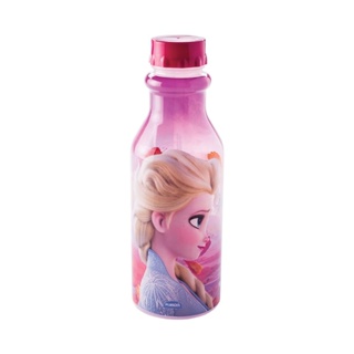 Garrafa de Plástico 500 ml com Tampa Rosca Retrô Frozen Elsa