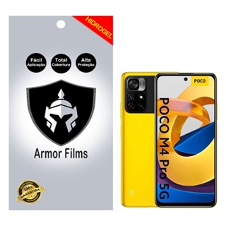 Kit Película Hidrogel Fosca Tela/Trase. Xiaomi POCO M4 Pro