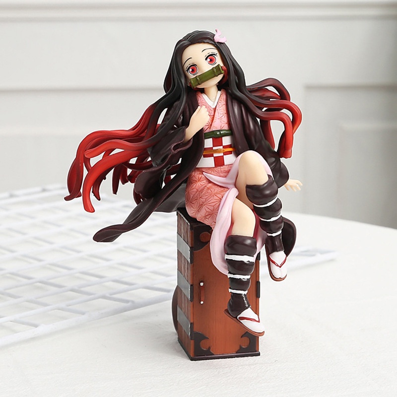 articulado 13cm Agatsuma Zenitsu Action figure Demon Slayer tanjiro kimetsu  no yaiba - Escorrega o Preço