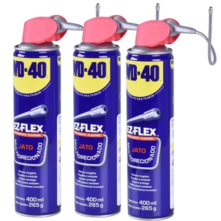 Kit 3 Wd-40 Ez Flex Jato Direcionável 400ML Desengraxante Poderoso em Oferta na Shopee