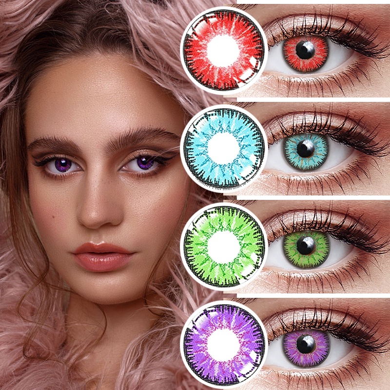 Ksseye Natural Black Contact Lens Toric Colored Color Eye Contacts Lenses  for Dark Eyes 14.0mm - China Color Contact Lens and Cosmetic Contact Lens  price