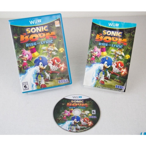 Sonic Boom Rise of Lyric #11: A Grande Indústria do Mal - Exclusivo  Nintendo Wii U 