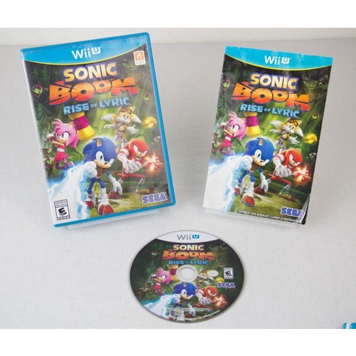 Sonic Boom Rise of Lyric #08: 6º Cristal na Fábrica Submarina - Exclusivo  Nintendo Wii U 