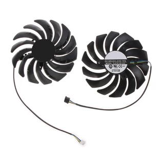 XI 1 2PC Placa Gráfica Ventilador VGA De Refrigeração 4Pin 12V Para MSI RTX 3070 3060 3060Ti VENTUS