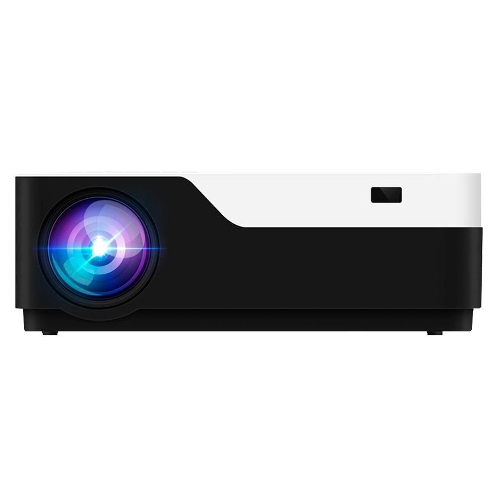 Projetor BrazilPC BPC 1080P M18 W 5000 Lumens Full HD LED HDMI USB VGA AV SD CARD Preto e Branco 110/220v