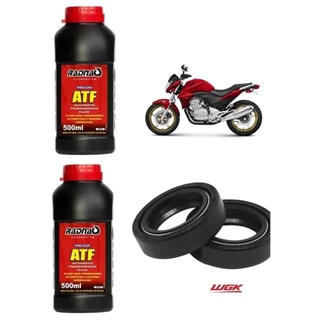 Par Retentor Bengala Garfo + Oleo Cb 300 Cbx Twister Fazer 250 Ate 2011