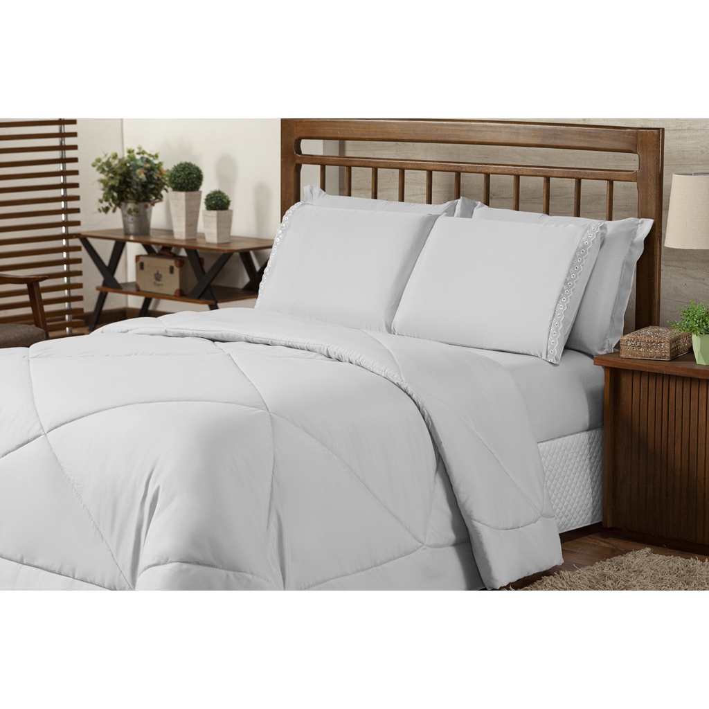 Edredom Queen Jogo De Cama Avulso 01 Unidade Dulpa Face