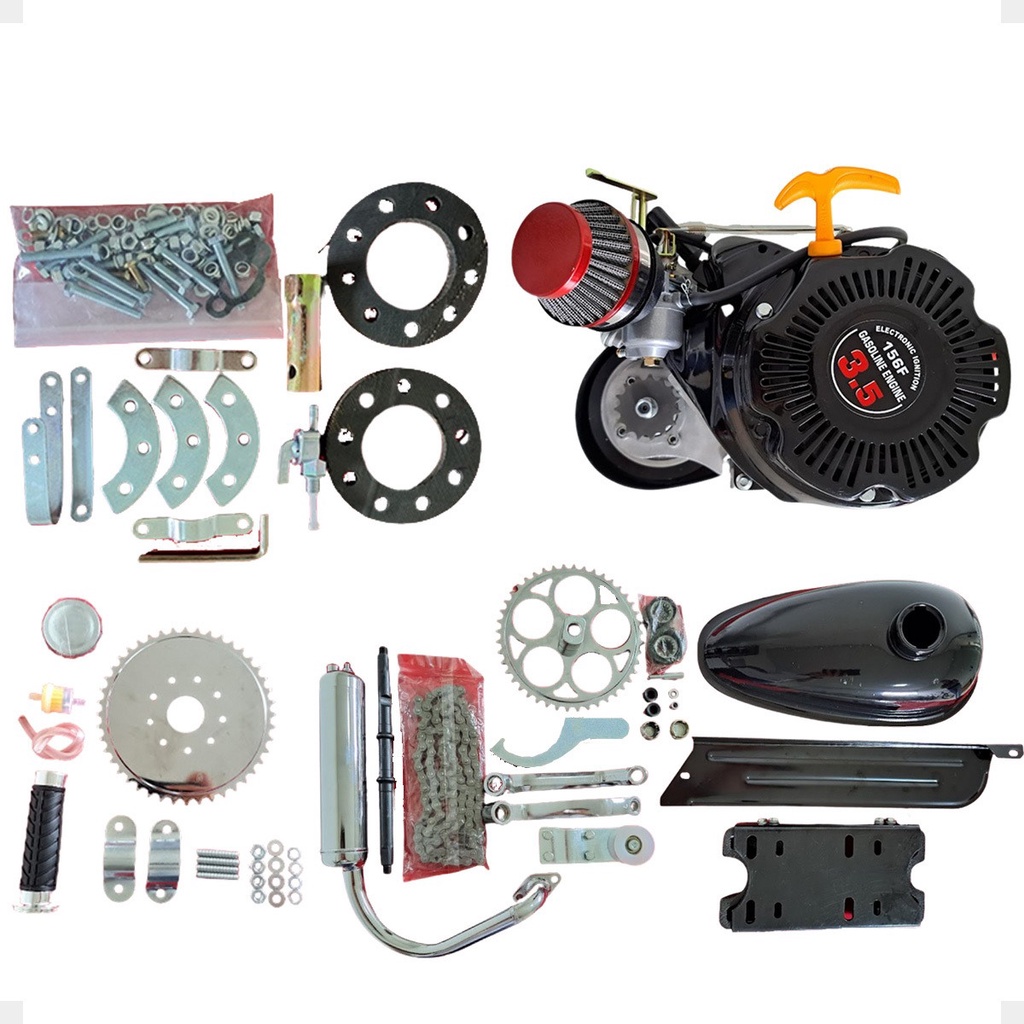 Kit Motor Bike Motorizada 100cc 4 Tempos Mobilete Potente