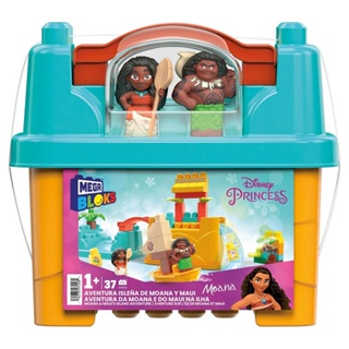 Mega Bloks Aventura da Moana e do Maui na Ilha - Mattel