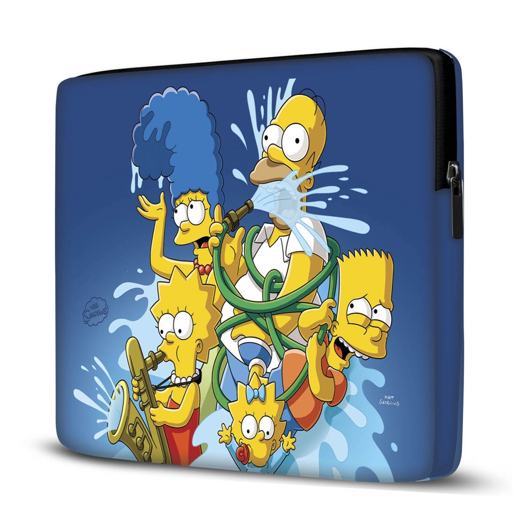 Capa para Notebook Simpsons Azul | Shopee Brasil