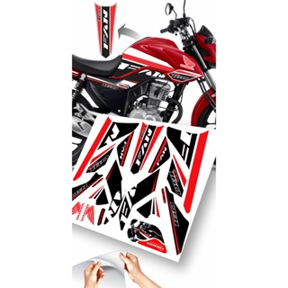 Kit De Adesivos Personalizados Moto Honda Cg 160cc Fan 16/21