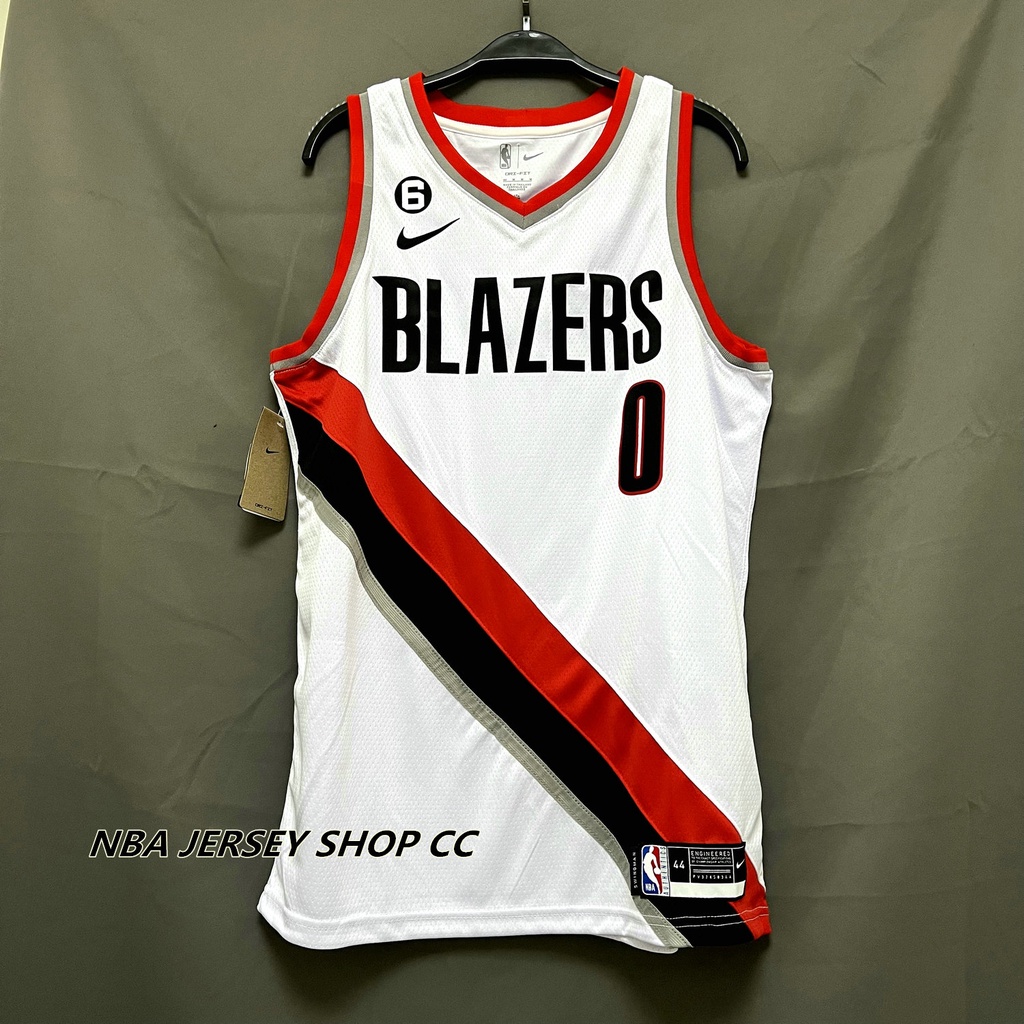 Damian lillard shop white jersey