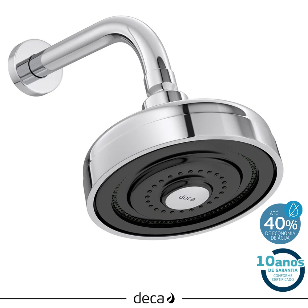Chuveiro Deca 1990 Acqua Plus com Tubo | Shopee Brasil