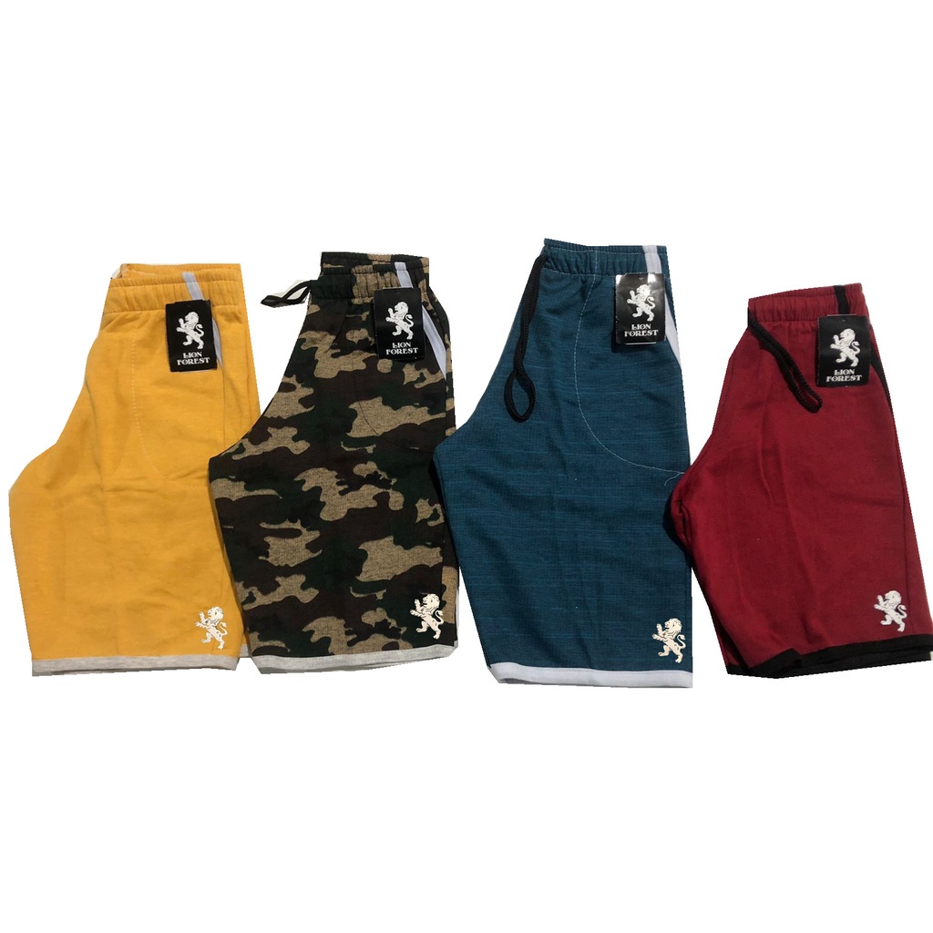 3 Bermudas Moletinho Masculina Plus Size do P ao G3