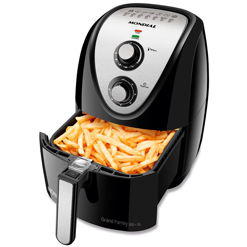 Fritadeira Airfryer Electrolux Family Efficient EAF51 5L 1700W 220V  Vermelho