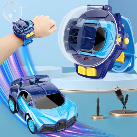 Mini Relógio Controle Remoto Carro De Corrida De Pulso Fofo RC Para Crianças Aniversário Meninos E Meninas