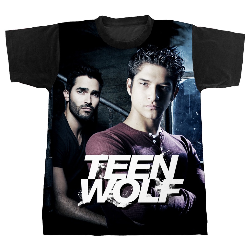 Camiseta de Presente Teen Wolf Beacon Hills Lacrosse Série Netflix Blusa  Casaco