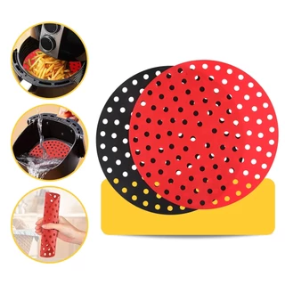 Fundo Silicone para Air Fryer Não Deixa Sujar Gordura 20cm