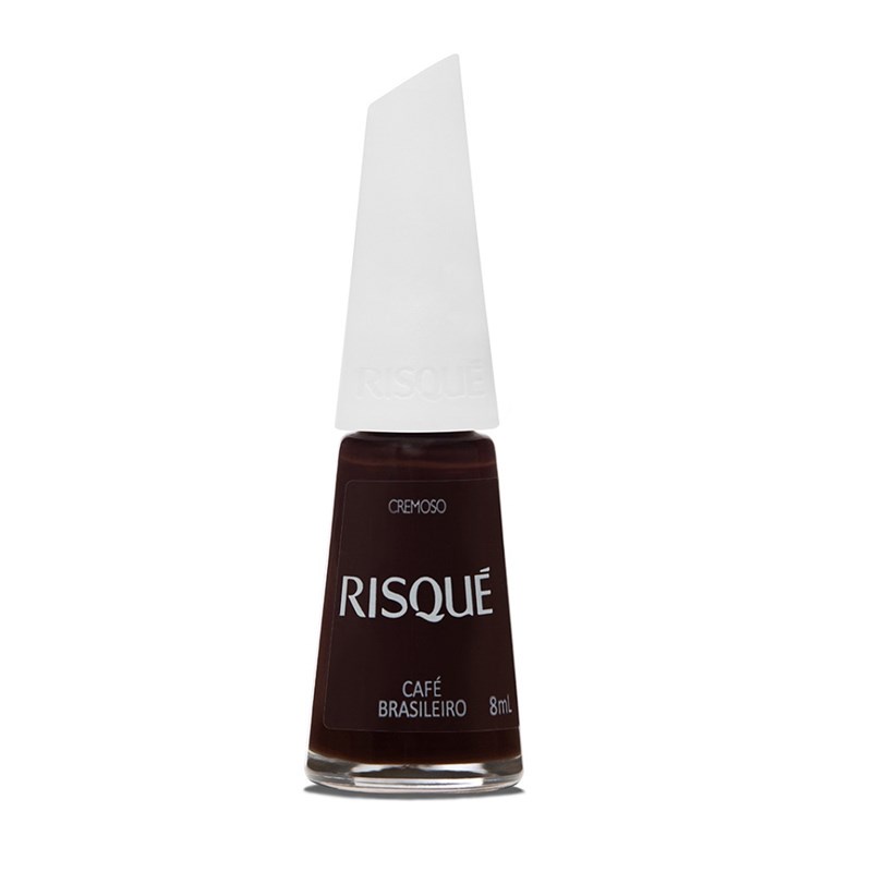 ESMALTE RISQUE CREMOSO CAFE BRASILEIRO 8ML | Shopee Brasil